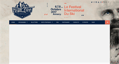 Desktop Screenshot of highfive-festival.com